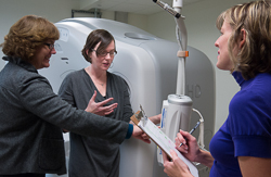 Kari Pulfer, Dr. Meghan Lubner, and Stephanie Wilson