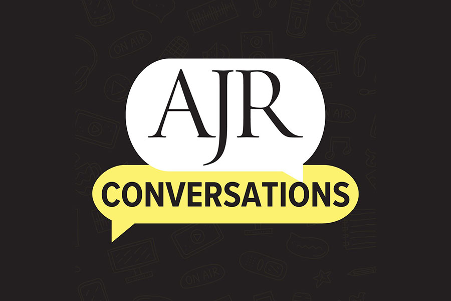 AJR Conversations podcast logo