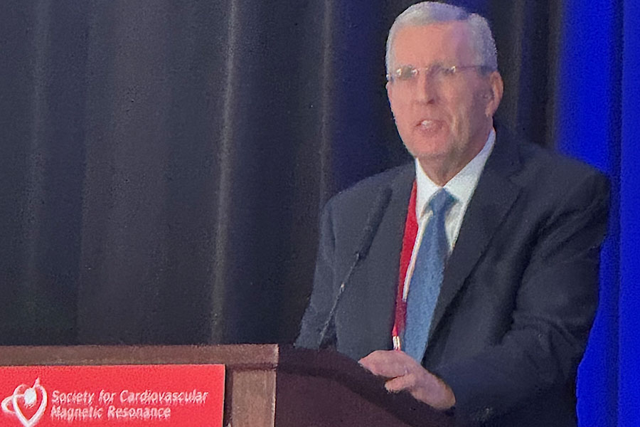 David Bluemke awarded highest honor from the Society for Cardiovascular Magnetic Resonance