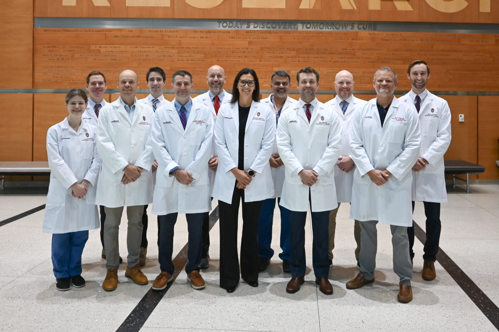 Members of the Interventional Radiology section faculty