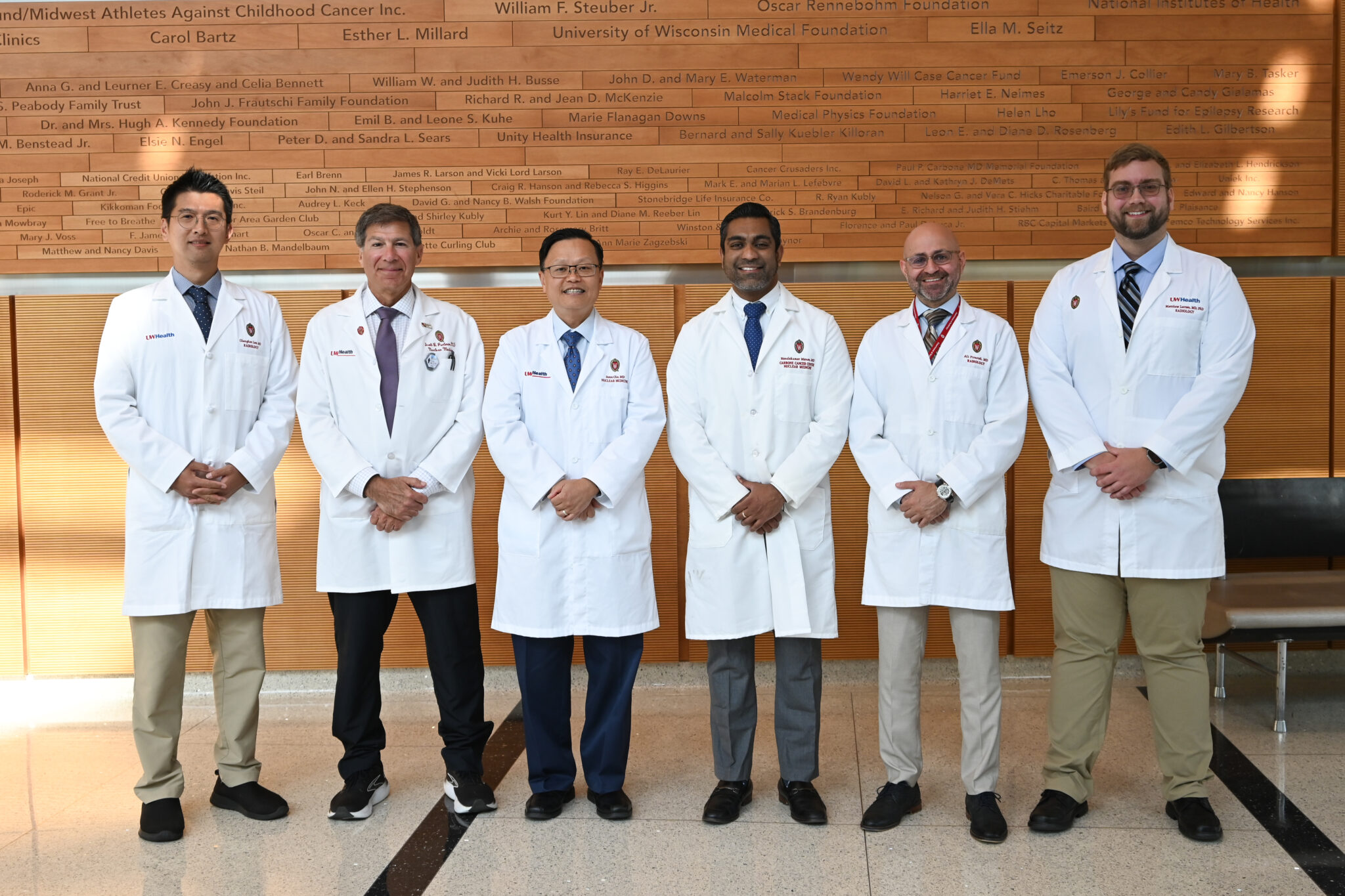 Nuclear Medicine and Molecular Imaging section people standing together
