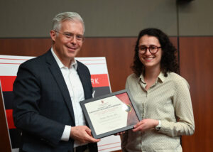 Best Electronic Presentation by a Medical Student: Annie Zlevor, BA (Faculty Mentor: Fred Lee, MD)