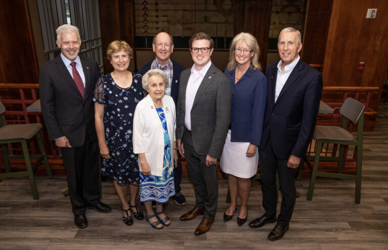 Nicholas Burris, MD received recognition from his peers and David Bluemke, MD, MSB, PhD’s family. Photo courtesy of UW Health and John Maniaci.