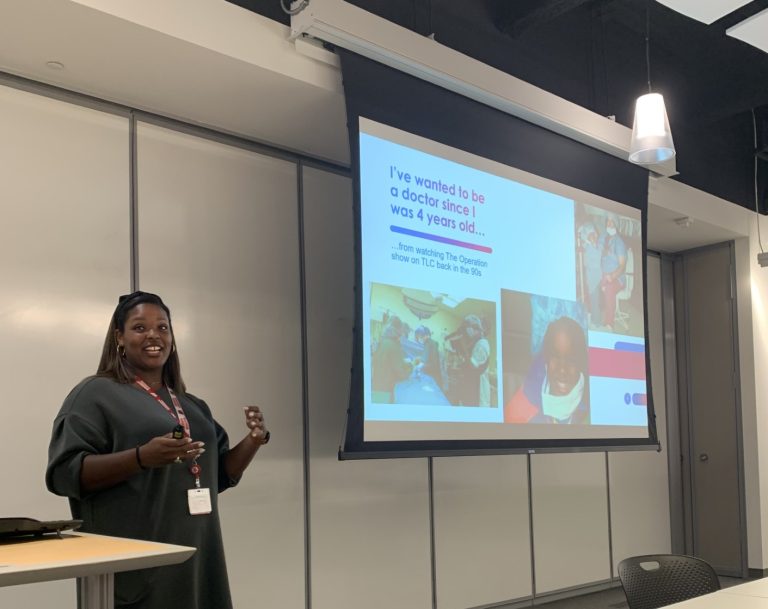 Jade Anderson, MD spoke about her journey to become a musculoskeletal diagnostic and interventional radiologist.