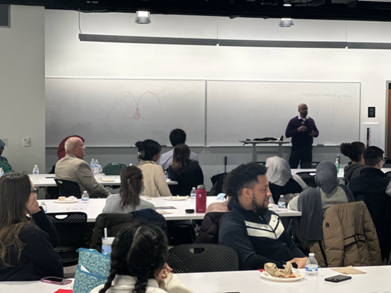 Dr. Narayan shared his journey at the OMA Speaker Series event on January 25, 2023.