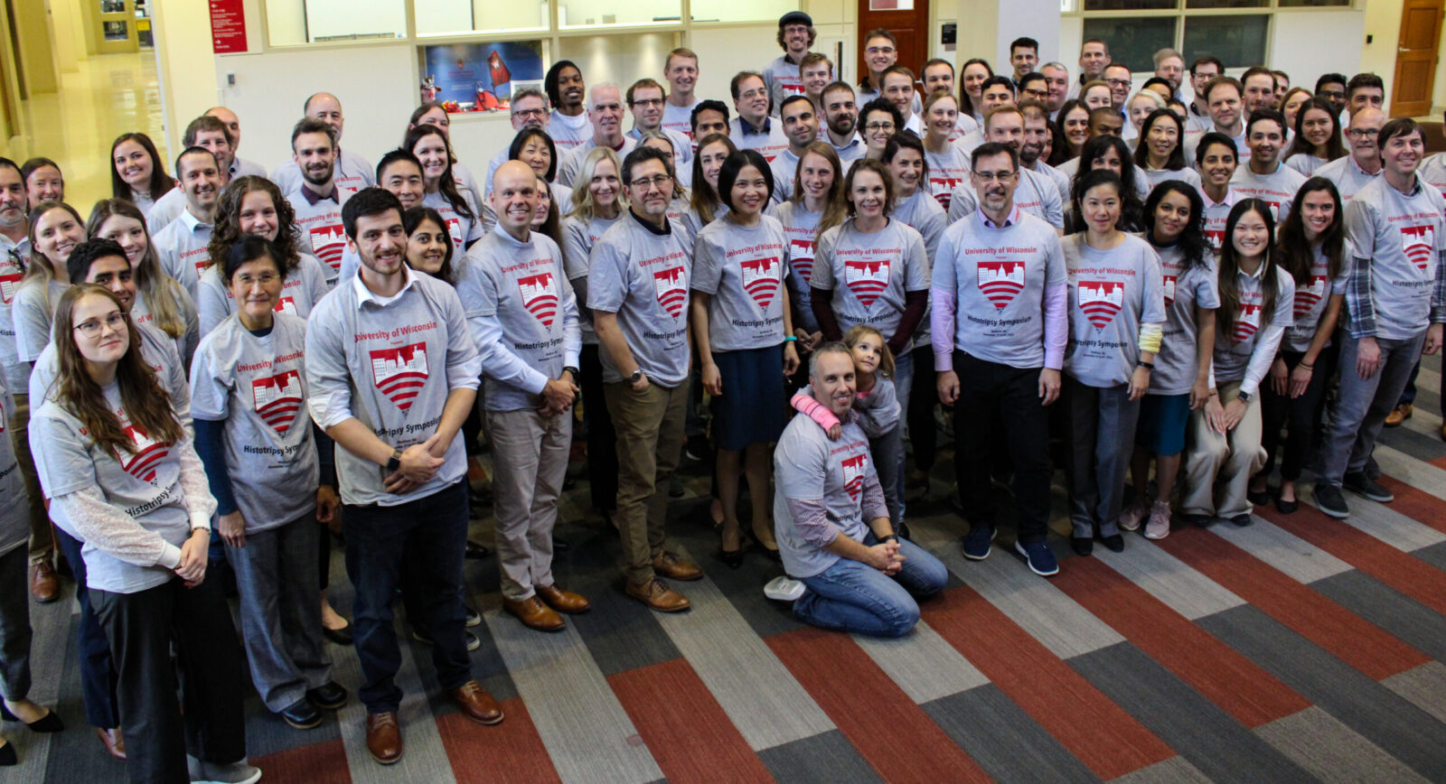 Group photo of histotripsy symposium attendees