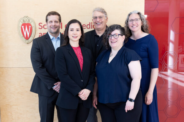 Dr. Avey poses with the other 2023 award recipients. (Photo courtesy of Media Solutions)