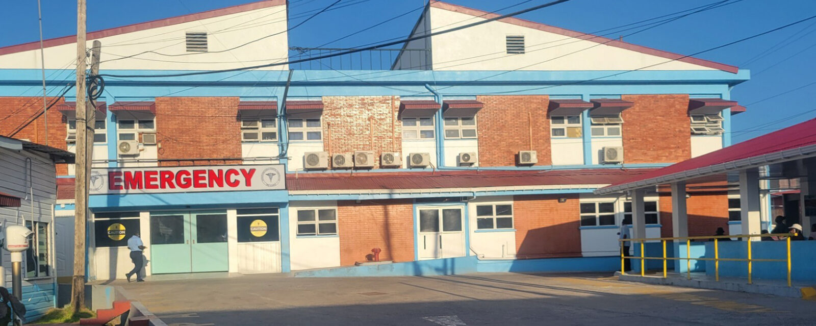 An image of the exterior of Georgetown Public Hospital